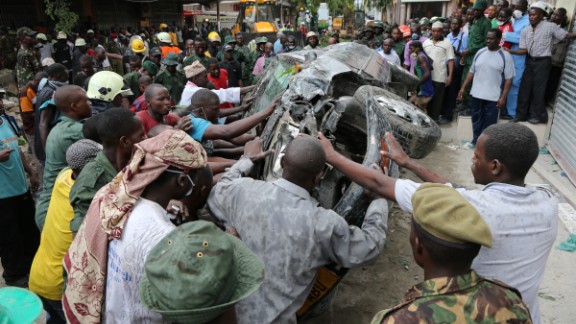 Rescue Efforts In Tanzania Building Collapse - CNN