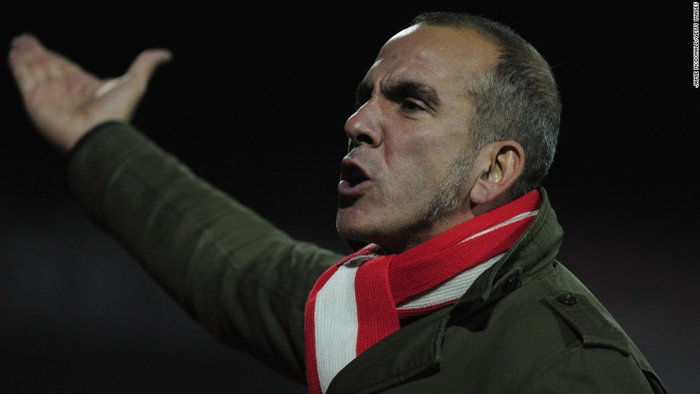 Di Canio&#39;s only other managerial job was at Swindon, where he took the English club from the fourth division of English football to the third before quitting over a lack of funding to sign players.  