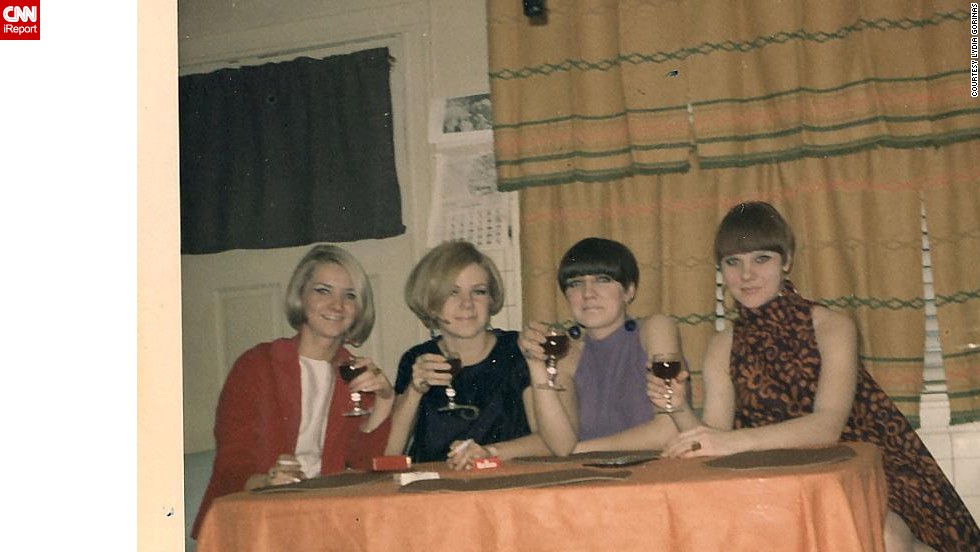 &lt;a href=&quot;http://ireport.cnn.com/docs/DOC-947711&quot;&gt;Lydia Gorinas&lt;/a&gt;, far right, her twin sister and her friends enjoy a Christmas Eve together in Chicago in 1967. &quot;I loved the &#39;60s very much,&quot; Gorinas says. &quot;It was when &#39;mod&#39; was a noun ... not an adjective as it is now.&quot;