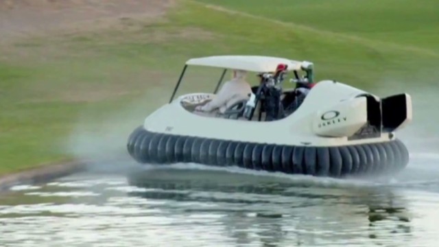 Bubba Watson&#39;s hovercraft is for real  