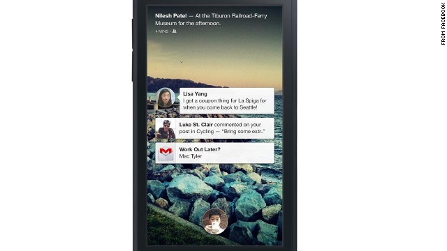 Early Peeks At Facebook Home For Android Cnn