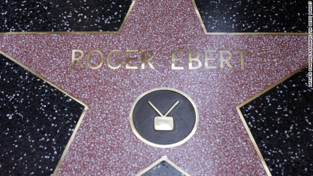 Roger Ebert&#39;s star during Roger Ebert Honored with a Star on The Hollywood Walk of Fame for His Achievements in Television at 6834 Hollywood Blvd in Hollywood, California, United States. (Photo by Mathew Imaging/FilmMagic)