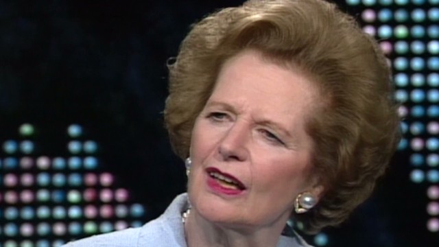 Thatcher: I enjoyed company of elders