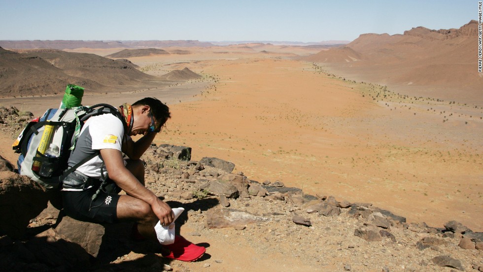 Participants test both their bodies and minds as they take on blazing temperatures in their epic desert crossing.