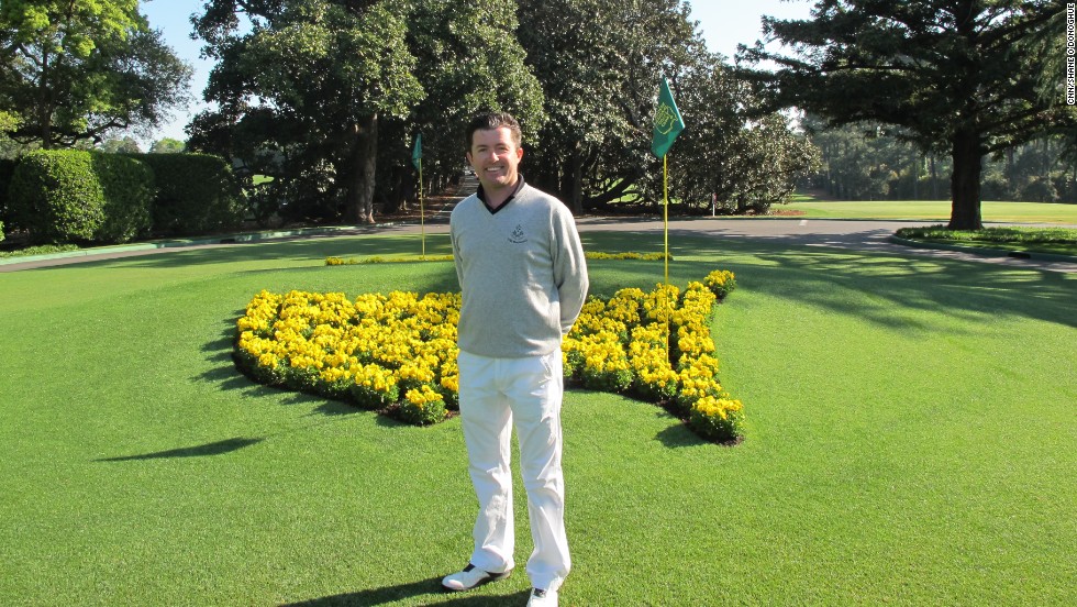 CNN&#39;s Living Golf host Shane O&#39;Donoghue played at Augusta in 2005 after winning a lottery among journalists covering that year&#39;s Masters.
