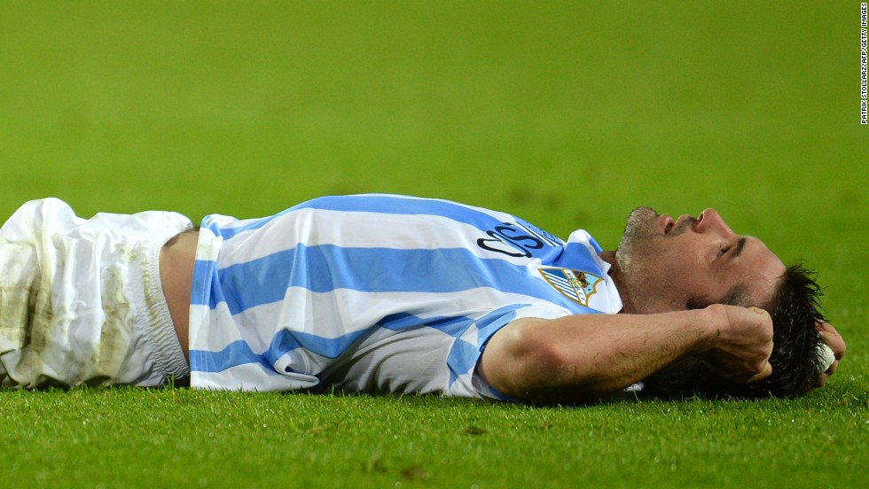 Malaga midfielder Jeremy Toulalan was left floored after his side&#39;s painful late defeat. The Spanish club, which was making its debut in the competition, was just minutes away from the semifinals.