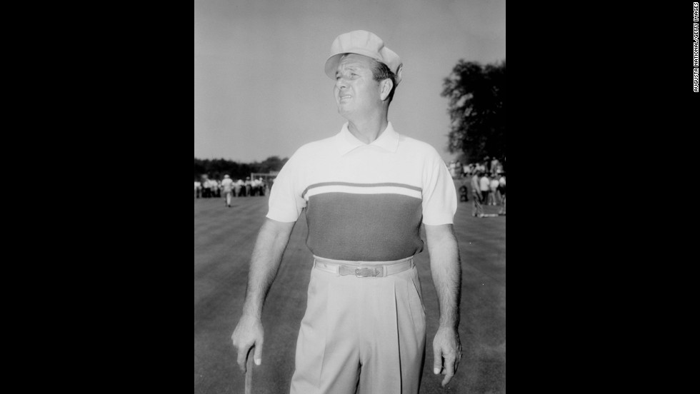 Jimmy Demaret was known for subpar rounds that earned him three Masters titles, but his fashion sense was always above par. Fellow golfers referred to him as &quot;The Wardrobe&quot; because of his loud clothing choices, according to the World Golf Hall of Fame.