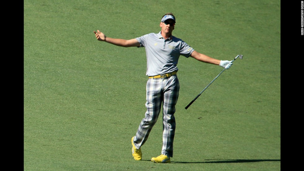 Britain&#39;s Ian Poulter, currently ranked 20th in the world, is as passionate about fashion as he is about golf. &quot;What I wear on and off the course is a huge part of who I am,&quot; Poulter said. &quot;I like to be different. I always loved the old pictures of Jack Nicklaus, Payne Stewart and Johnny Miller with the flares, big collars, tartans, no pleat trousers. I thought they were cool. And they still are. My clothes make me feel good.&quot; Poulter also runs his own clothing brand, IJP Design.