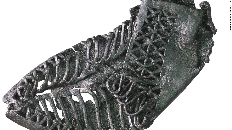Roman leather carbatina (a shoe.)