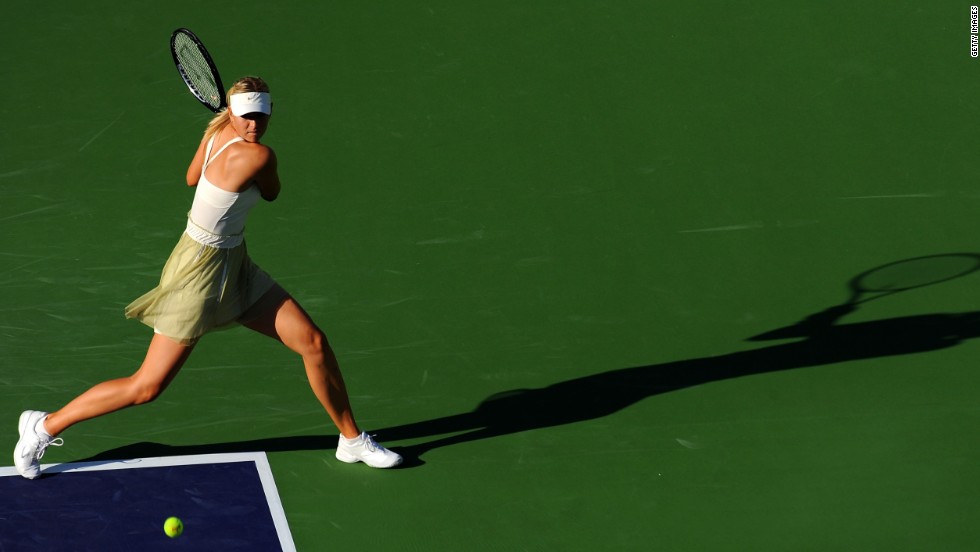 Sharapova attempted a comeback in 2009 when she played doubles in Indian Wells. But she still wasn&#39;t ready to return. 