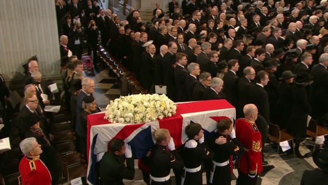 Britain&#39;s farewell to Margaret Thatcher