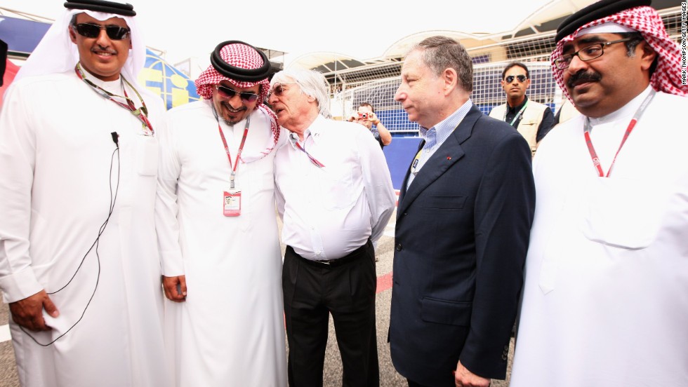 Ecclestone and FIA president Jean Todt both attended the race in 2012 when it returned to the calendar after it was called off in 2011 because of civil unrest -- but this time only Ecclestone attended the grand prix.