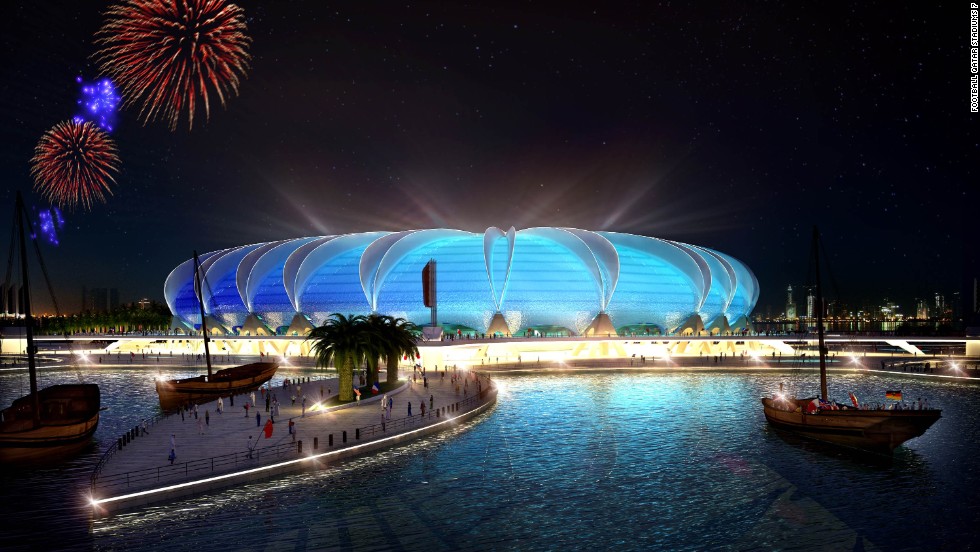 Qatar has promised a futuristic World Cup -- whichever month it is held in 2022. But at what price?