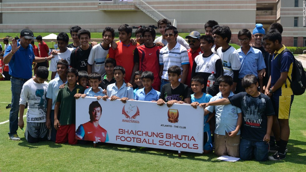 The 36-year-old Bhutia, who co-owns the I-League club United Sikkim, has several football schools.