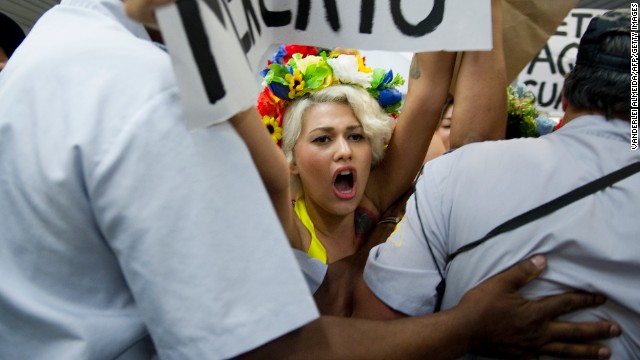 Why Topless Protesters Will Hound Islamic Leaders Cnn