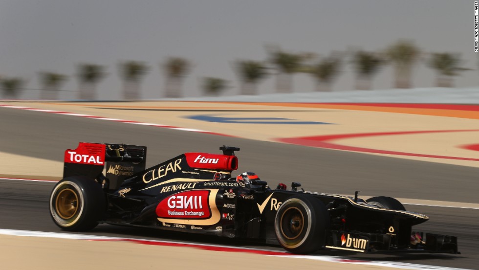 Lotus driver Kimi Raikkonen was the fastest man on the track during Friday&#39;s afternoon practice session, and finished second behind Vettel on Sunday despite starting from eighth place.