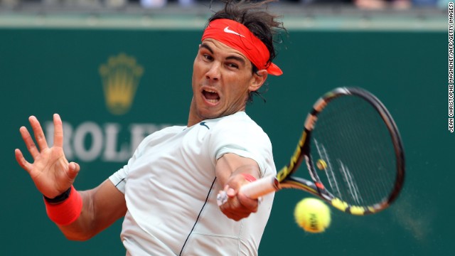 Rafael Nadal overcame the challenge of Bulgaria&#39;s Grigor Dimitrov in the last eight of the Monte Carlo Masters.