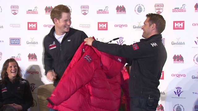 Harry, wounded vets to visit South Pole