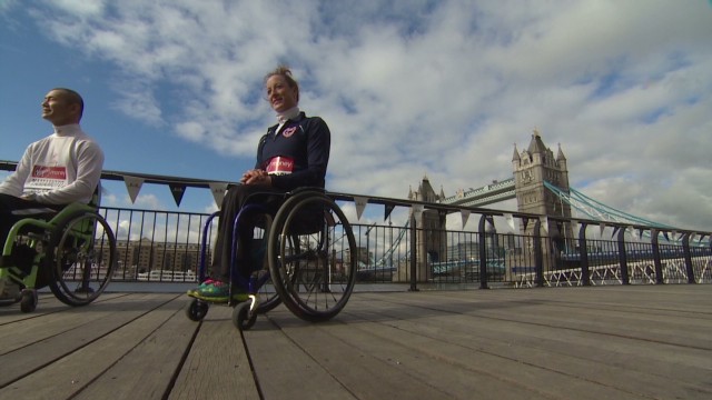 Boston wheelchair champ racing in London