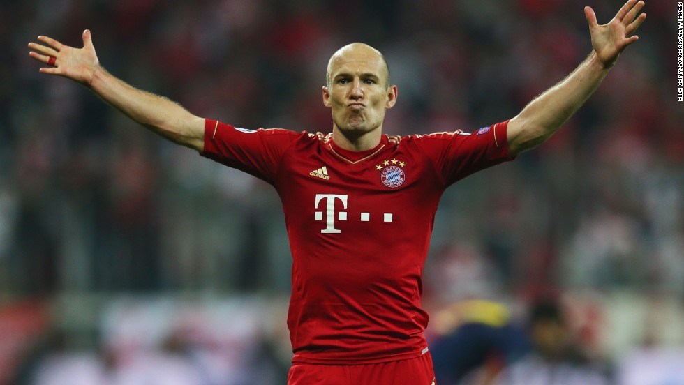 Robben added Bayern&#39;s third with 17 minutes remaining with a neat finish, despite teammate Muller clearly fouling Alba in the build up to the goal. Muller sent Alba sprawling as Robben went through on goal, but the effort was allowed to stand.