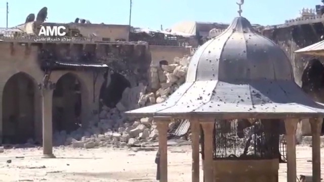 12th-century mosque&#39;s minaret destroyed