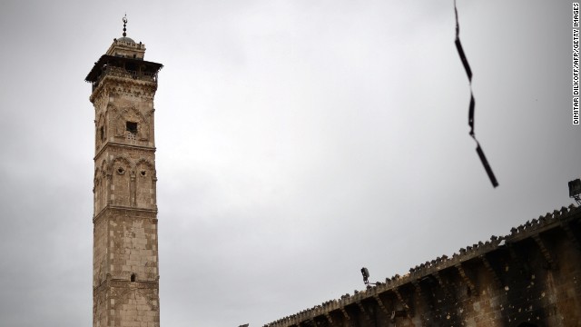 12th-century mosque&#39;s minaret destroyed