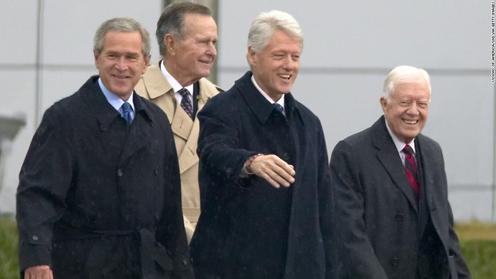 5 Presidents On Hand For Bush Center Dedication Cnn