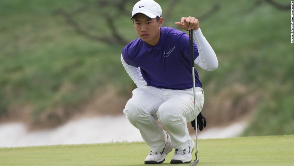 Ye Wocheng made European Tour history when he teed up at the 2013 China Open aged 12 years and 242 days, having come through a regional qualifying event.