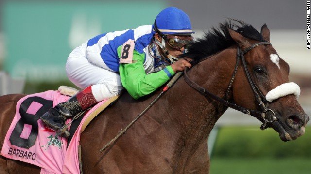 The beloved Barbaro won the Derby in 2006 by seven lengths.