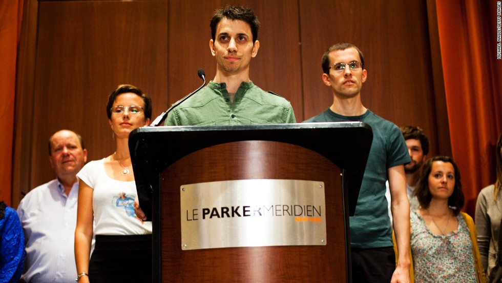 Josh Fattal, center; Sarah Shourd, left; and Shane Bauer were detained by Iran while hiking near the Iraq-Iran border in July 2009. Iran charged them with illegal entry and espionage. Shourd was released on bail for medical reasons in September 2010; she never returned to face her charges. Bauer and Fattal were convicted in August 2011, but the next month they were &lt;a href=&quot;http://www.cnn.com/2011/WORLD/meast/09/16/iran.hikers.timeline/index.html&quot;&gt;released on bail&lt;/a&gt; and had their sentences commuted.