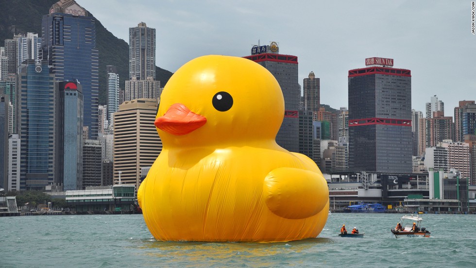 rubber ducks from around the world