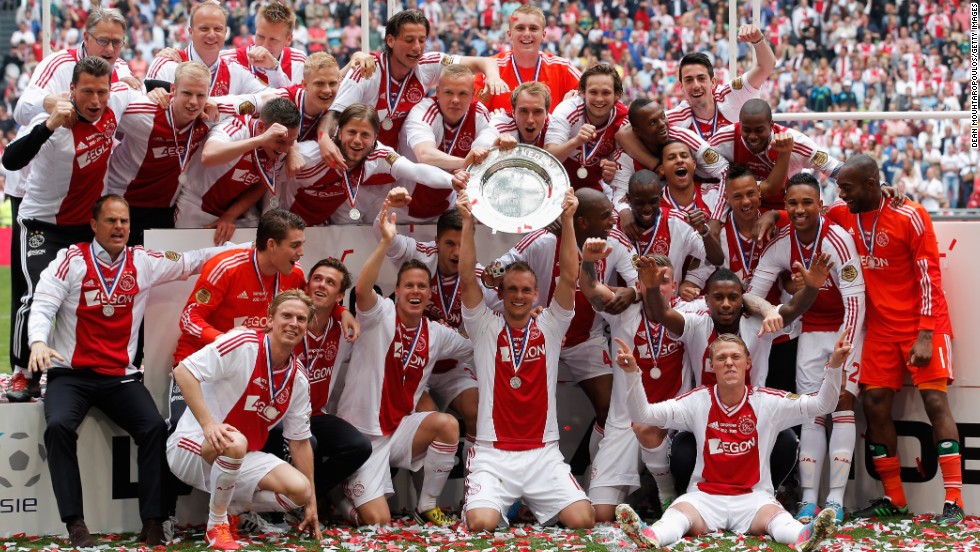 Dutch club Ajax clinched a third successive Eredivisie title after beating relegated Willem II in the penultimate match of this season. It was the Amsterdam side&#39;s 32nd overall.