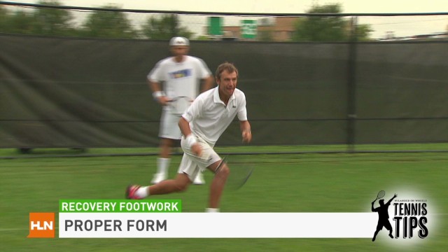 Tennis Tips: Recovery footwork