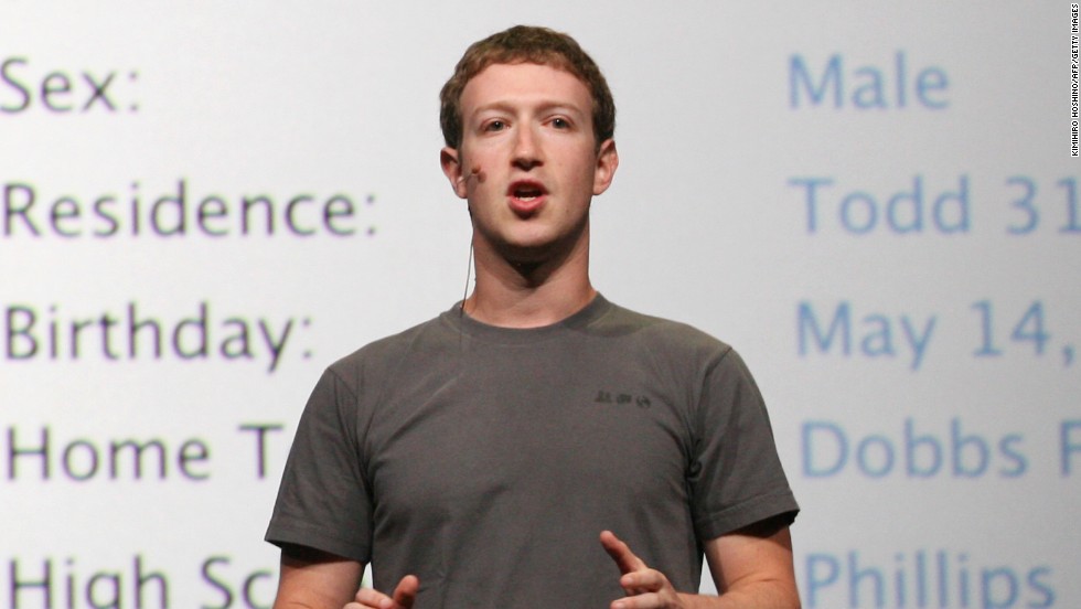 10 Fun Facts About Facebook S Mark Zuckerberg Cnn - facebook ceo mark zuckerberg turns 29 on tuesday what do you buy a billionaire for