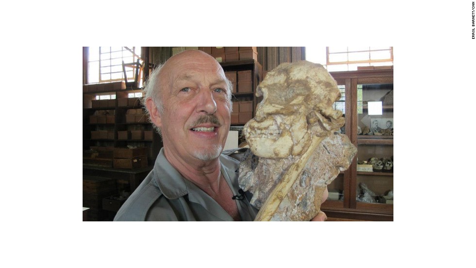 Professor Ron Clarke and his team at Wits University, South Africa, excavated &quot;Little Foot&quot; -- an &quot;australopithecus&quot; or kind of an ape-man that changed our understanding of pre-human evolution.