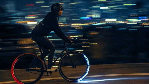 turn on bike light