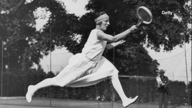The first diva of women&#39;s tennis