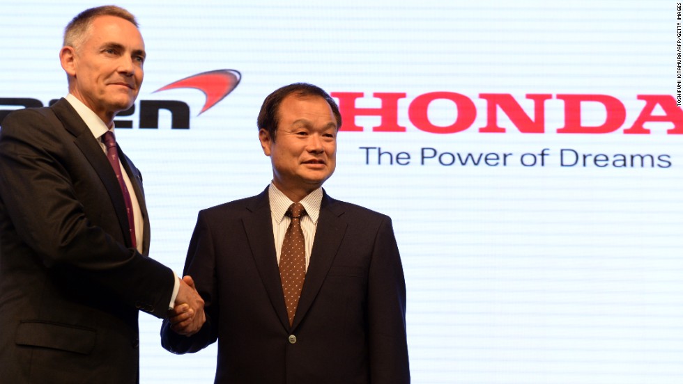 After a four-year absence from F1, Honda announced it will renew its relationship with McLaren by supplying engines to the British team in 2015.