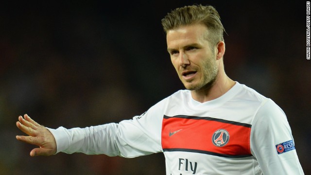 beckham plays final home match to tears and cheers cnn