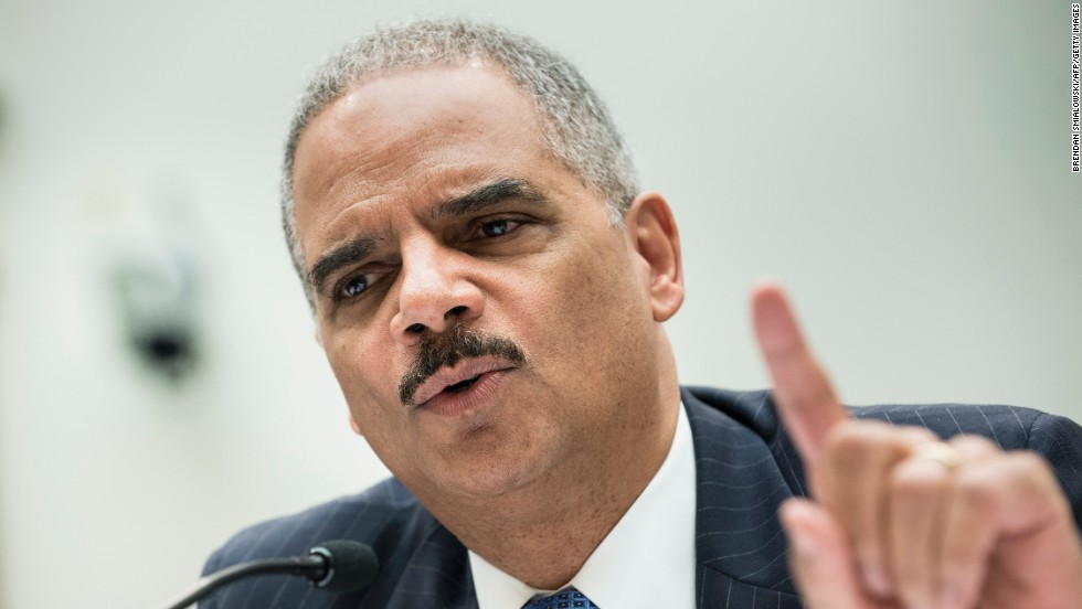 U.S. Attorney General Eric Holder testifies during a hearing of the House Judiciary Committee in May 2013. The day before, Holder announced a Justice Department investigation into any possible criminal wrongdoing by the IRS.