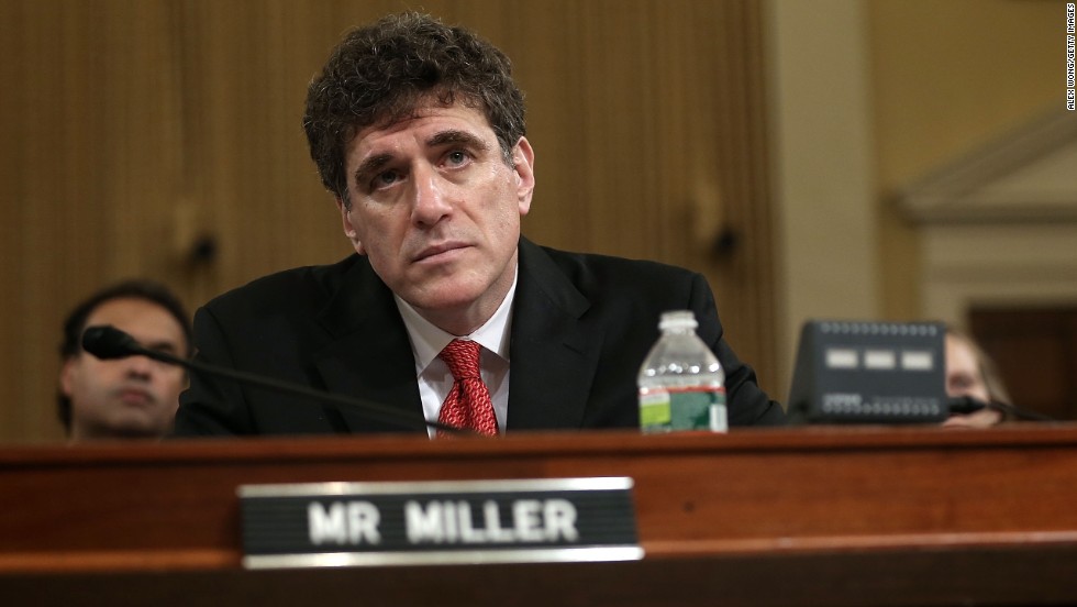 Steve Miller, former acting commissioner of the IRS, testifies before the House Ways and Means Committee in May 2013. The committee held a hearing to examine revelations that the IRS singled out for scrutiny conservative groups seeking tax-exempt status. 