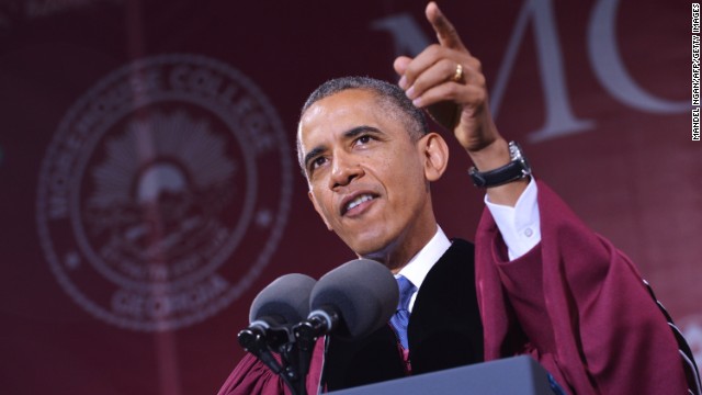 Obama To New Grads No Time For Excuses Cnnpolitics