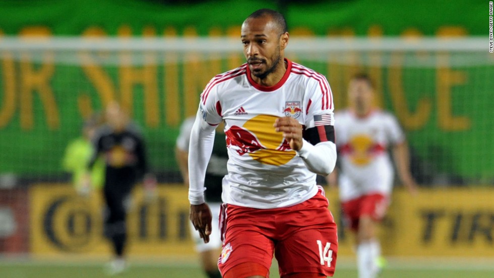 Former French international star Thierry Henry is the star player at the only current MLS franchise in the Big Apple, the New York Red Bulls. 