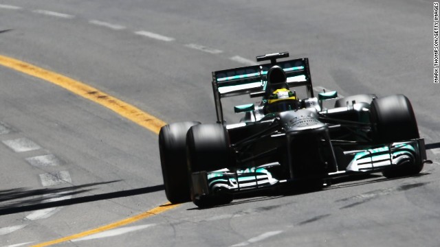 Mercedes&#39; Nico Rosberg won an incident filled Monaco Grand Prix ahead of Sebastian Vettel and Mark Webber. 
