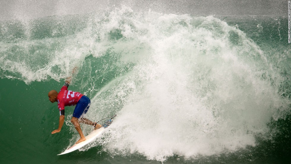 The 11-time world champion still competes at the highest level, often taking on surfers who weren&#39;t even born when Slater won his first title. At 41, he was a quarter finalist in the Billabong Rio Pro in Brazil on May 18, 2013.