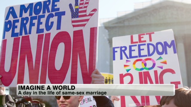 A day in the life of same-sex marriage 