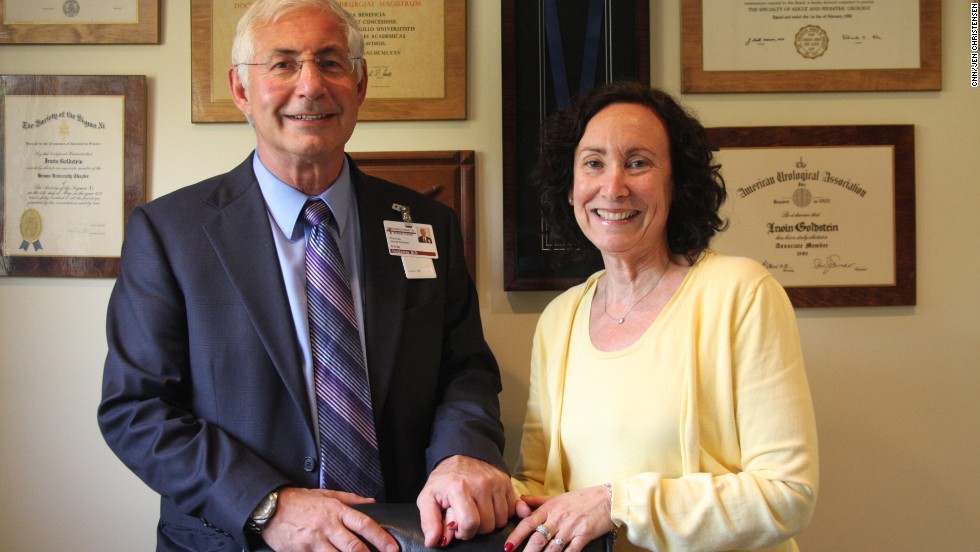 Goldstein and his wife of 38 years, Sue, who is program coordinator for San Diego Sexual Medicine. On the wall behind them are some of Goldstein&#39;s awards; in 2009, he received the gold medal from the &lt;a href=&quot;http://www.worldsexology.org/&quot; target=&quot;_blank&quot;&gt;World Association of Sexual Health&lt;/a&gt; for his lifetime achievements in sexual medicine.