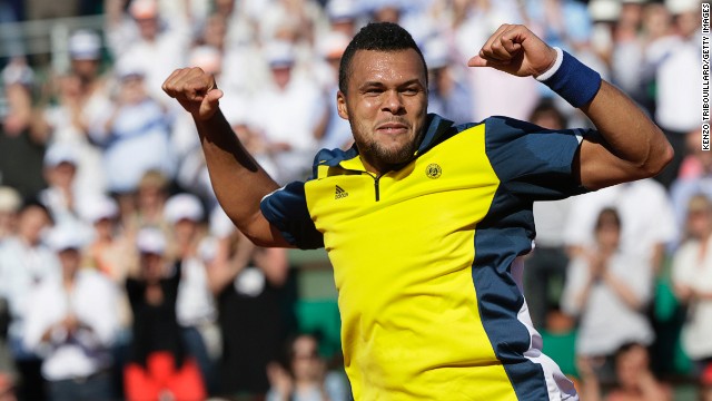 Tsonga will play David Ferrer in the semifinals as he bids to end France&#39;s 30-year wait for a men&#39;s champion at Roland Garros