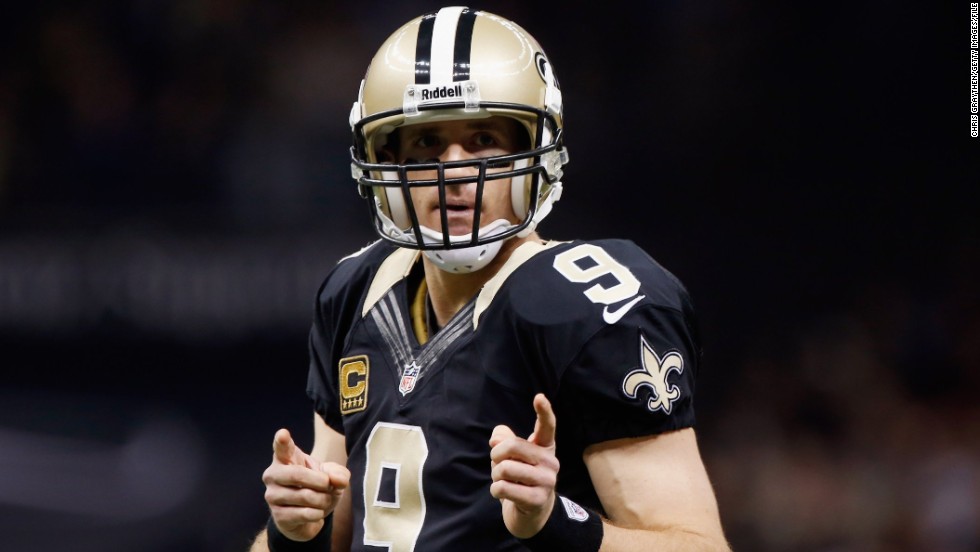 Quarterback Drew Brees cashed in last July by signing a new five-year contract with the NFL&#39;s New Orleans Saints worth $100 million. Brees&#39; new deal also came with a $37 million signing bonus.