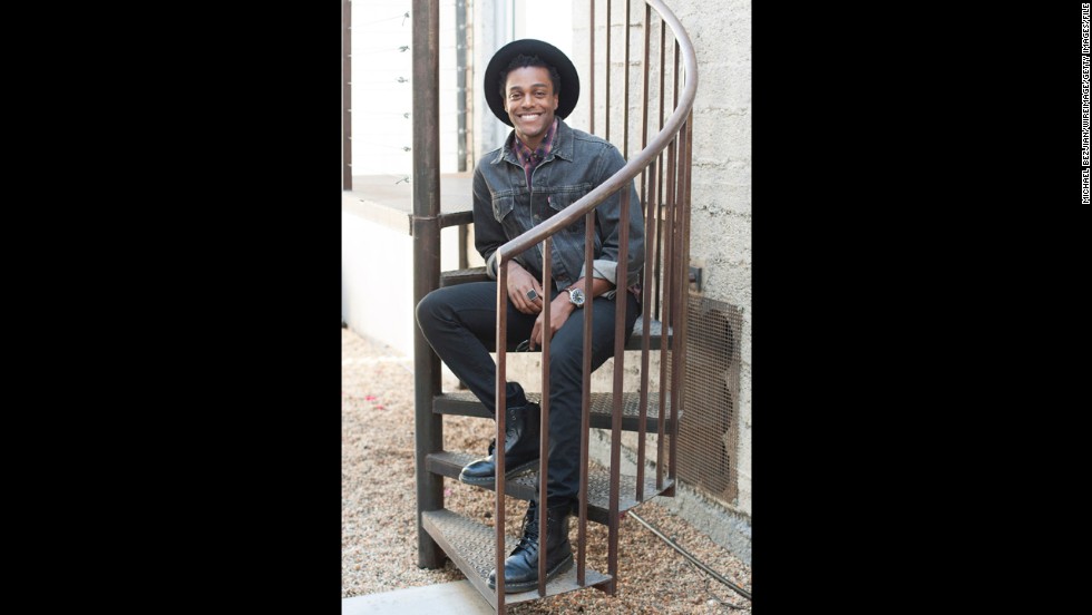 Rebbie Jackson&#39;s youngest, Austin &quot;Auggie&quot; Brown, is a musician. He&#39;s pictured at a December 2012 benefit in Hollywood. 